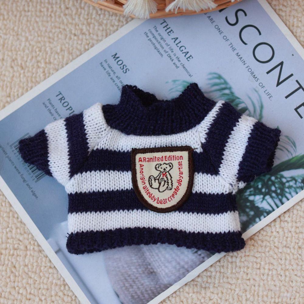 

Toys Stuffed Toys LaLafanfan Clothes Ducks Doll Clothes Doll Clothes Accessories Plush Toy Clothes Navy blue sweater