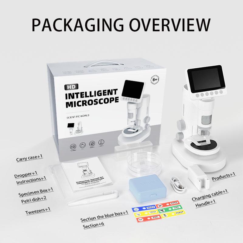 

Дитячий мікроскоп високої роздільної здатності: Навчальна наукова іграшка для учнів початкової школи