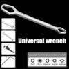 8 To 22mm Socket Wrench Double-ended Tightening Socket Spanner Self Tightening Wrench For Automotive Home Motorcycle Bicycle