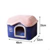 Dog Bed House Removable Cushion Anti Slip Bottom for Small Medium Large Dogs Cat Indoor Cats