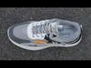 Atmungsaktive weiße Mesh-Sportschuhe mit dicken Sohlen