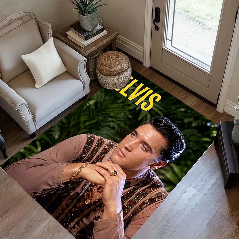 John Lennon Union Jack Guitar Floor Mat Design for Bedrooms Dormitory Study room Decorate room Anti-slip Rug Anime Office Decor Gift for Festivals