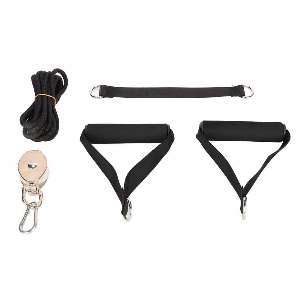 Shoulder Exercise Pulley System Foam Handle Over Door Rehabilitation Training Equipment for Arm