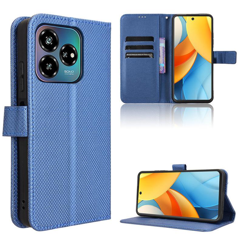 Flip Cover For ZTE Axon 60 Lite/Blade V60 Vita Leather Case [Flip Vintage Leather] Wallet Shockproof Durable Retro Phone Case