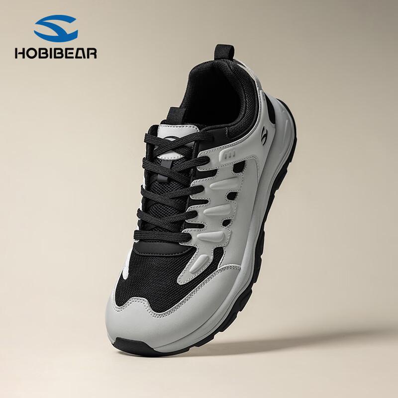 HOBIBEAR 4E Wide-Toe Casual Sneakers