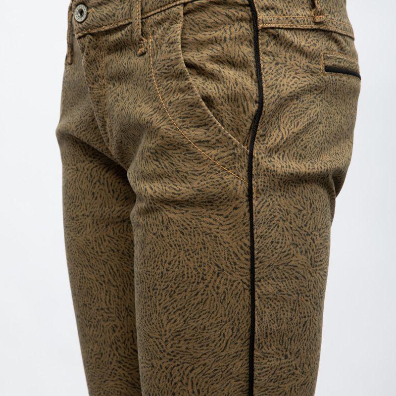 Pantalon vintage taille basse imprimé Femme PLEASE