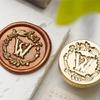 Metall Wachssiegel Stempel Briefserie Siegelwachs Stempel für Umschläge Karten Brief