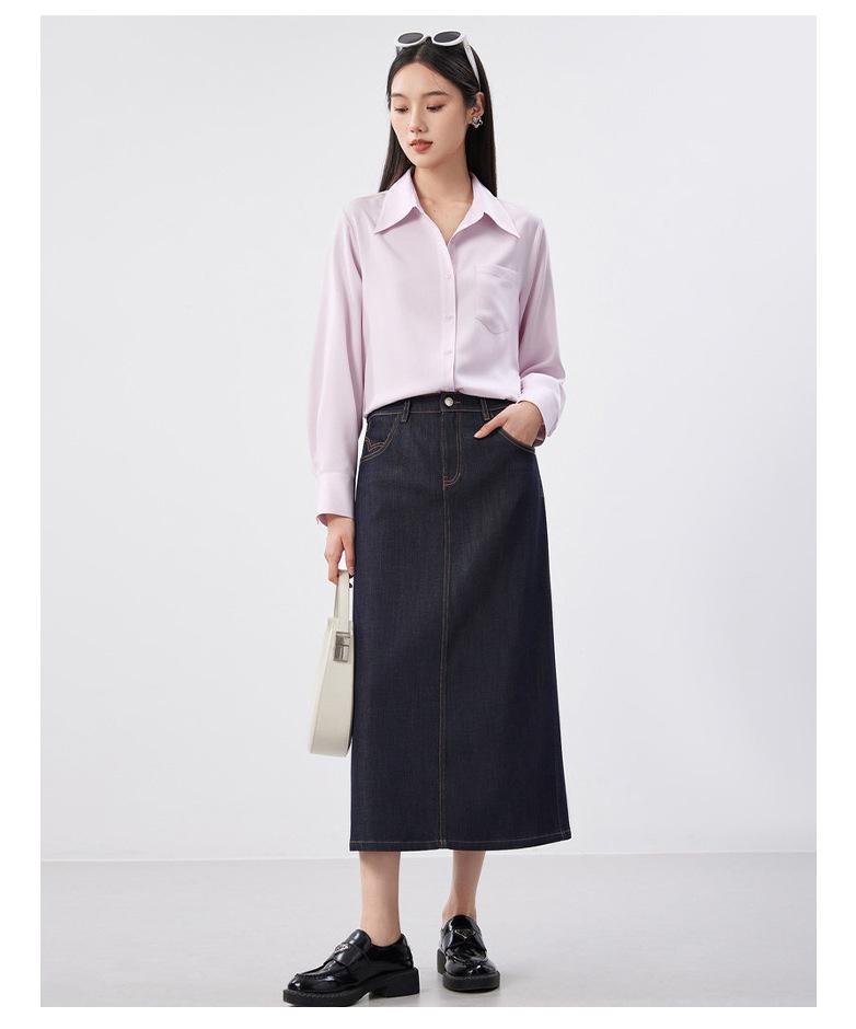 Rongtai Women's Lightweight Non-Iron Cloud-Like Shirt – Spring 2026 Versatile Commuter Top