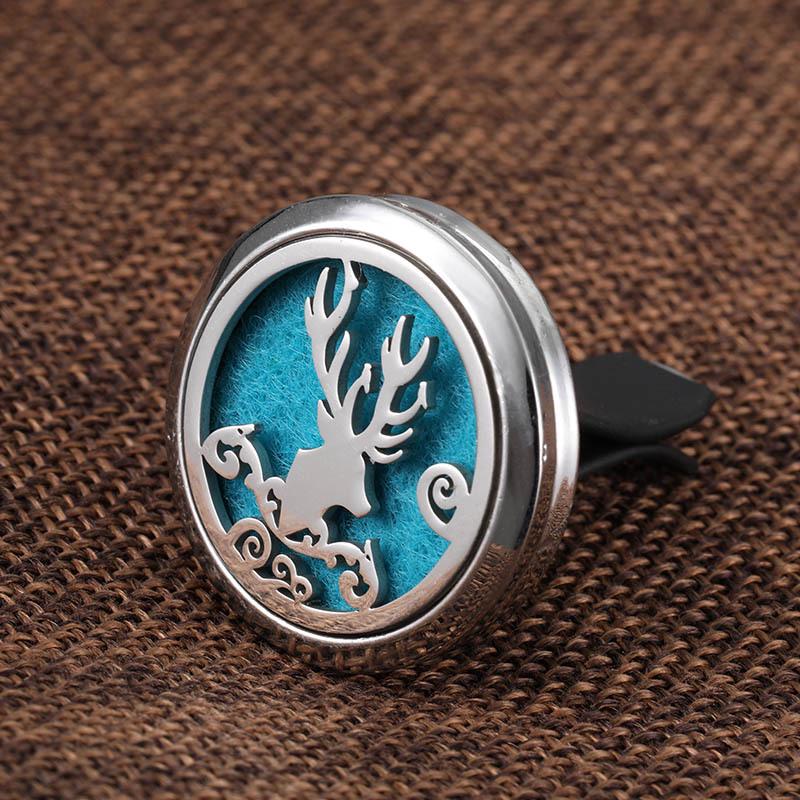 Popular Car Air Freshener Vent Clip: Octopus, Heart, Snowflake Design Essential Oil Diffuser