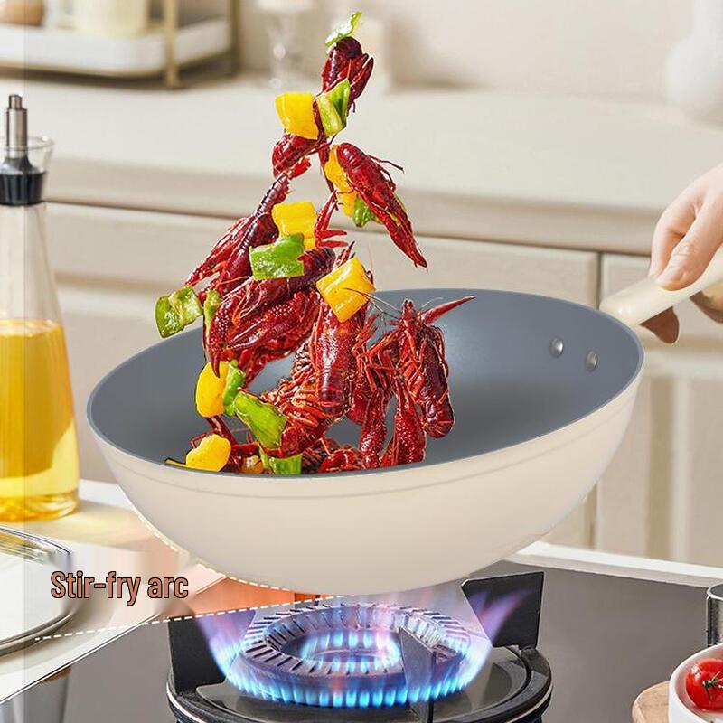 ASD Titanium Ceramic Non-Stick Wok 30cm