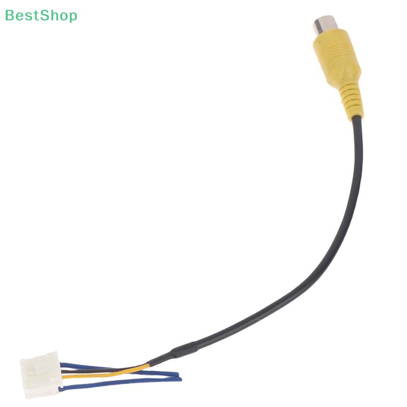 1x Car Reversing Rear View Cable -Adaptor Car Stereo Radio DVD 10pin Rear View Backup Camera Cable Connector For-Android Car