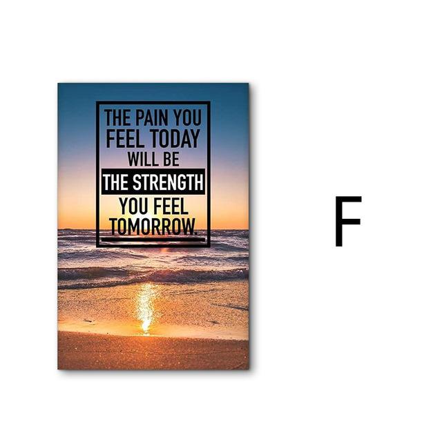 

Офисная вдохновляющая безрамная декоративная картина Восход Пейзаж Холст Картина Подвесная картина Декор комнаты Эстетический 40*60cm