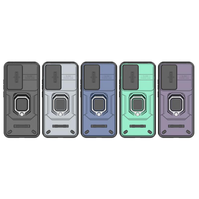 For Reno 12 Pro Case Cover OPPO Reno 12 Pro Capas Bumper Shockproof Camera Lens Protective Ring Holder Fundas Reno12 Reno 12 Pro