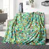 Animal Characters Blanket Soft Throw Blanket For Home Bedroom Bed Sofa Travel Office Solid Christmas Blanket