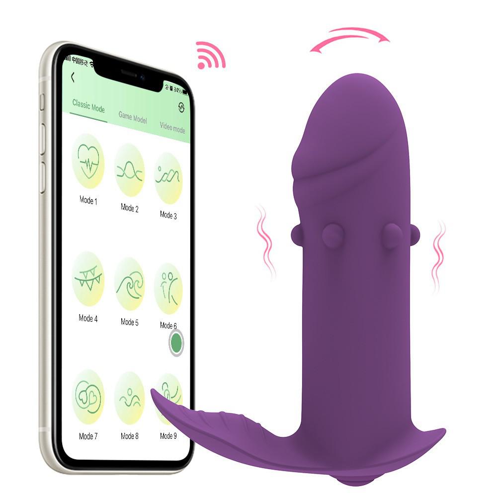 Wireless Dildo Vibrator APP Control Powerful G Spot Clitoris Stimulator Adult Sex Toys for Women 18+