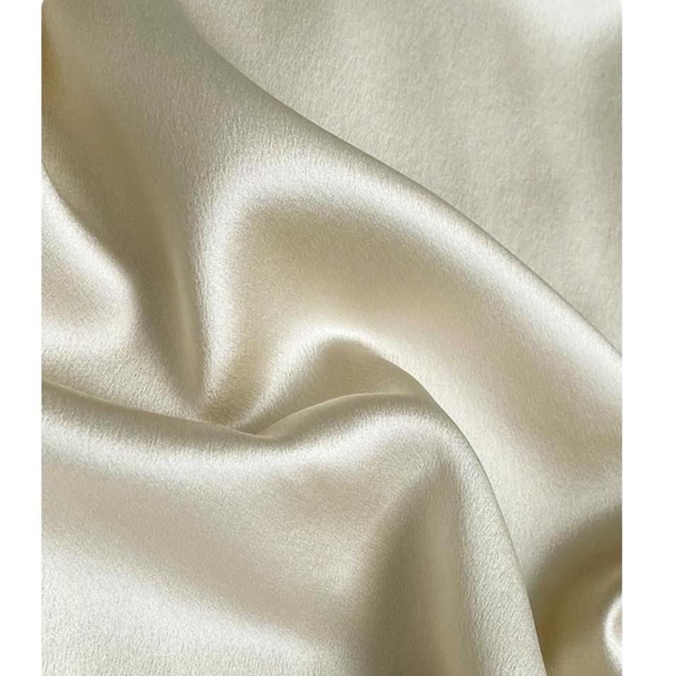 Silk Satin Shirt Ladies Blouse Spring Autumn Tops Women Clothing Button Up Long Sleeve Solid Champagne Grey Shirts
