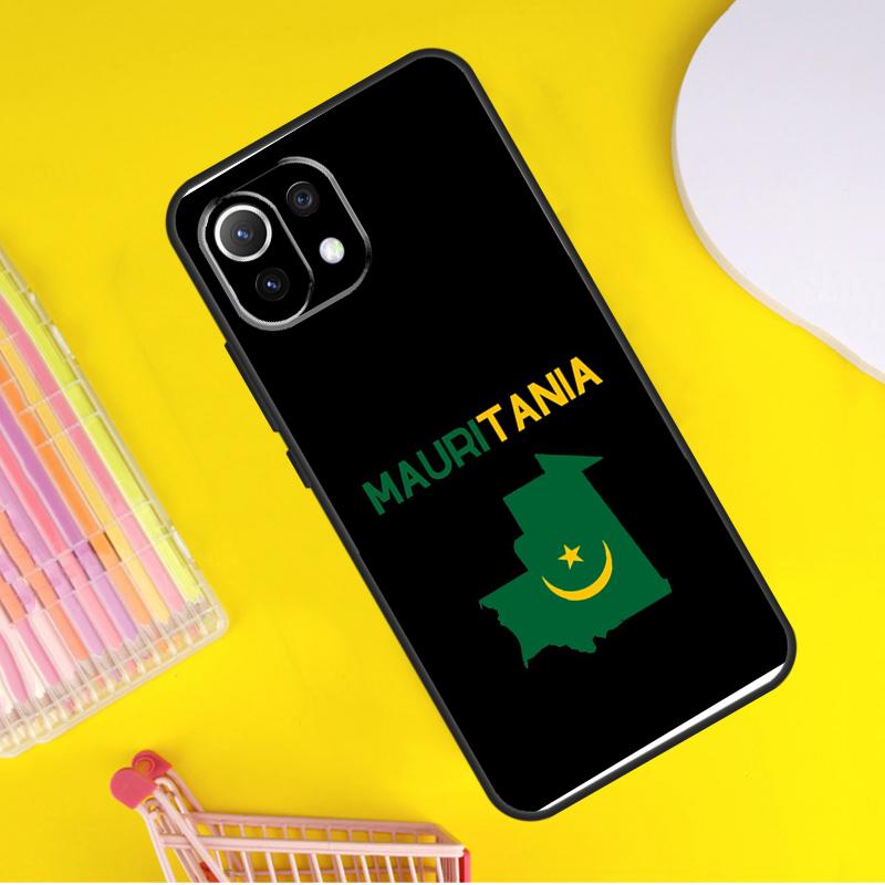Mauritania Flag Cover For Xiaomi 14 13 Ultra 11T 12T 13T 14T Pro POCO X7 Pro X3 X5 F3 F5 F6 M6 X6 Pro Case