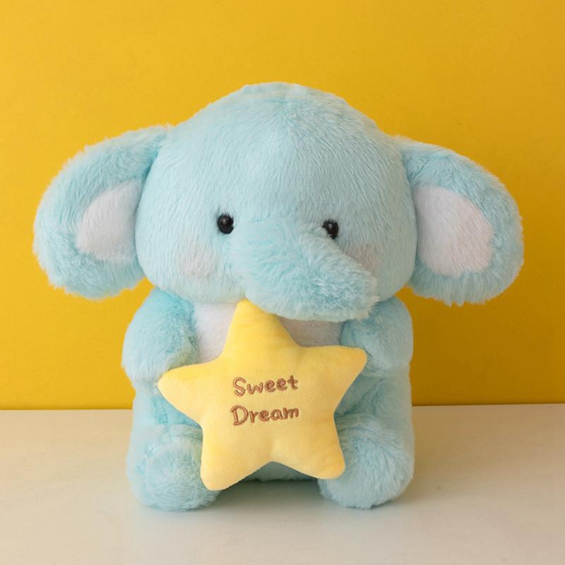 Gigi Elephant Plush Toy Stuffed Animal Pillow For Kids Kids Birthday Gift