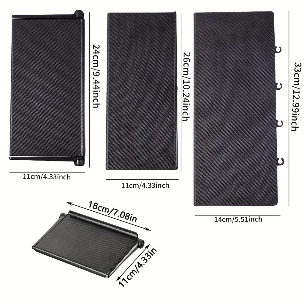 1pc Adjustable Tilt Head TV Stand Shelf - Plastic Top Mount Storage for Home Office, No Electricity Needed, Media Box and Router Organizer