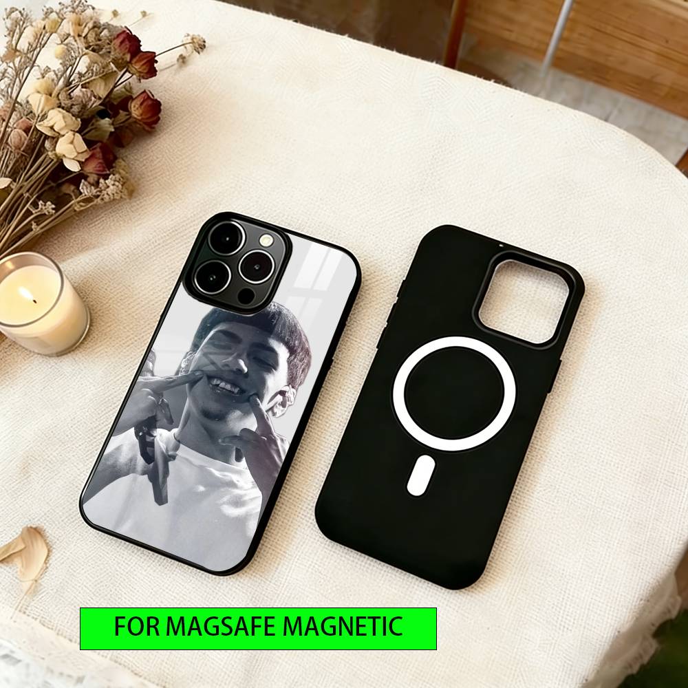 

Milo J Singer Phone Case For iPhone17,16,15,14,13,12,11 Plus,Pro Magnetic with Magsafe Wireless Charging iPhone13ProMax
