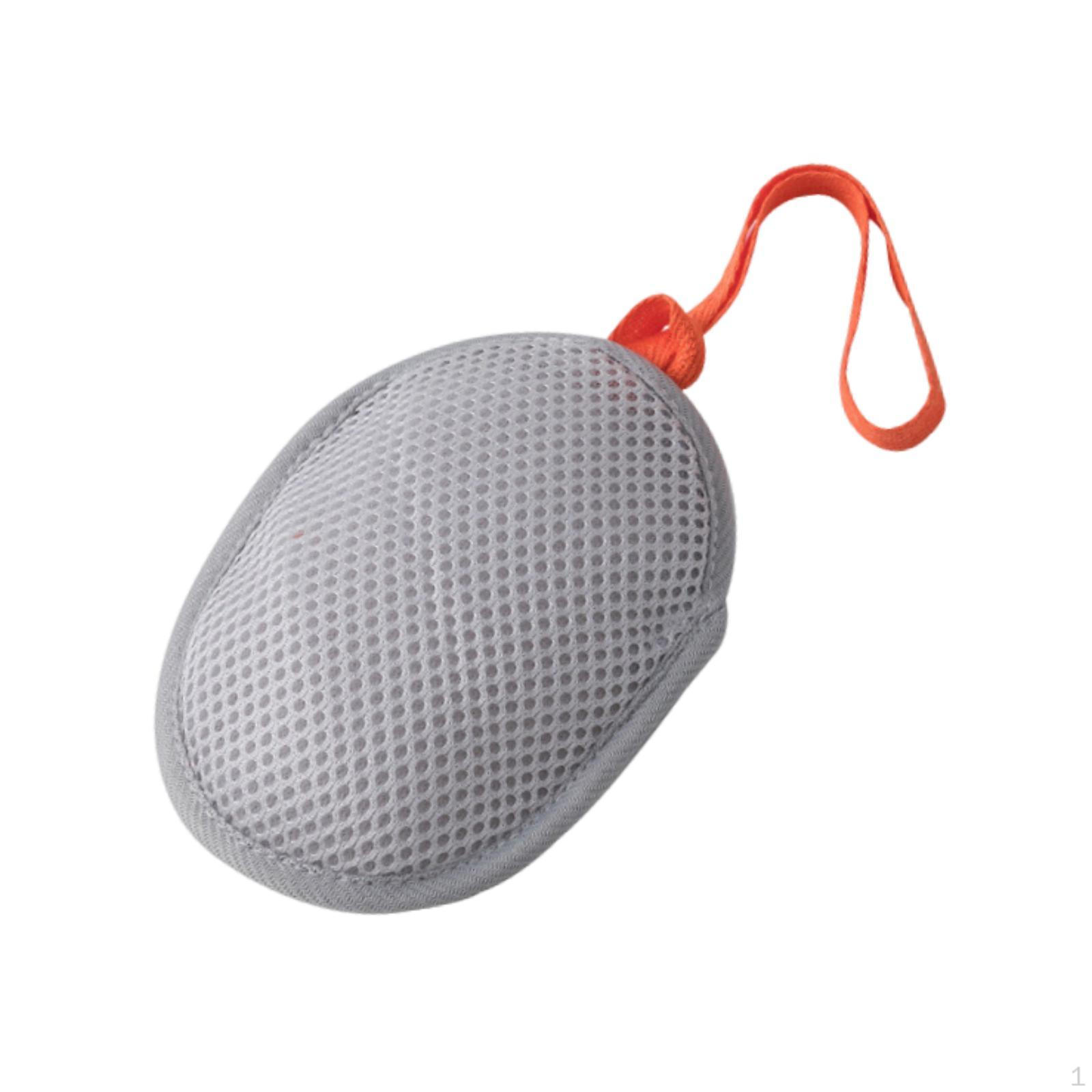 

Сетчатый мешочек для мыла Подвесной Сообщение Отпуск Спортзал Быстросохнущий Ванная Пилинг Уличный Компактный серый