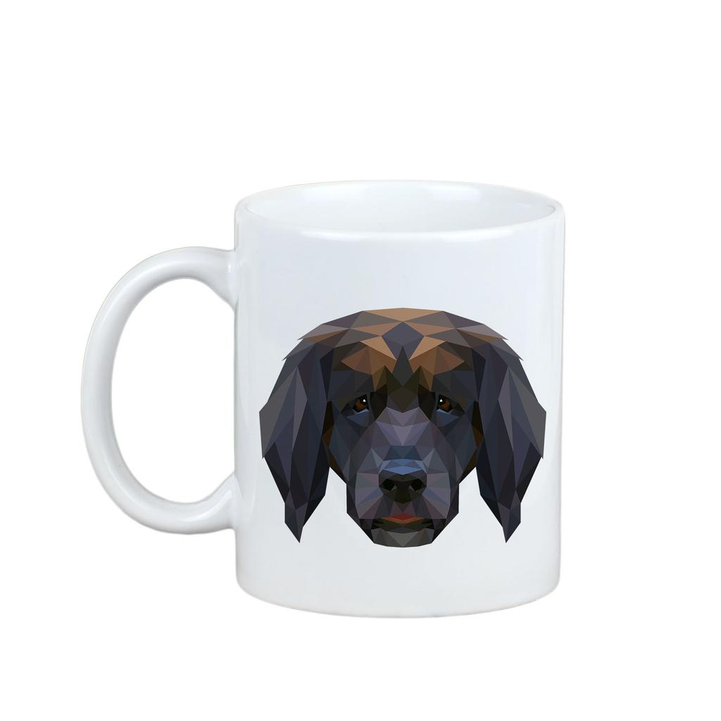 Leonberger -Kubek Ze Zdjęciem I Napisem Geometryczny Pies Art-Dog
