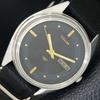 AUTOMATIC 8200 VINTAGE JAPAN MENS BLACK COLOR DIAL WATCH A702759-1 R210-a702759