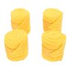 4pcs Horse   Leg Wraps Comfortable Soft Fce Wraps Equestrian Leg Bandages Stable Supplies