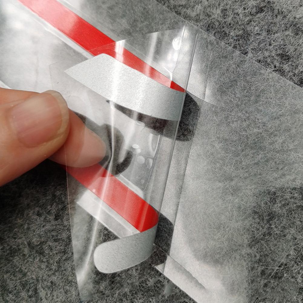 Auto-Seitenspiegel Aufkleber Rote Linie Streifen Sticker Spiegelabdeckung Zierleiste Optik Klebstoff Einfache Montage Für VW Golf 7 & 7.5 R-Line