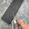 7 Inch Santoku Knife S301 Powder Steel Blade Wood Handle Chef Slicing Vegetables Cleaver Meat Handmade Forged Kitchen Knives