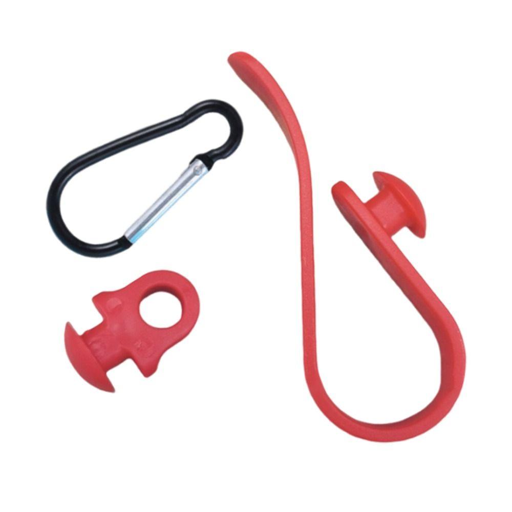 

Пластиковые крючки, аксессуары для сумок Bogg Bag, держатель для пляжных сумок-тоут, органайзер для сумок Bogg Bag красный