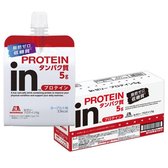 Morinaga In Jelly Protein 5g 180g x 6 Yogurt Flavor