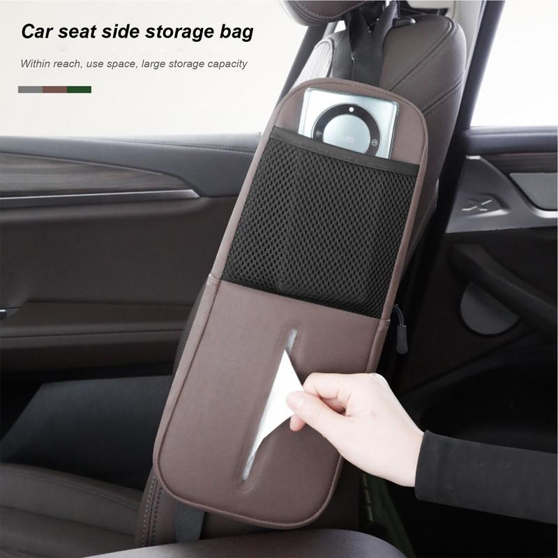 Side Pocket For Car Auto Interior Storage Bag Large Capacity Seat Side Storage Hangable Bag Suitable For Car And Truck