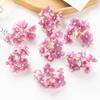 Simulation Hydrangea Shooting Prop Head DIY Handmade Hydrangea Wedding Lead Hydrangea Flower Wall Single Small Hydrangea Fake Flower Decoration