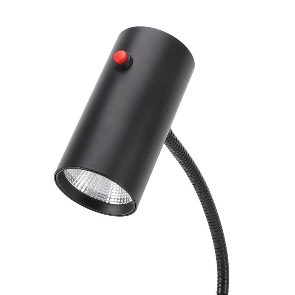 LED Machine Light 550LM 6500K White Flexible Gooseneck Magnetic Base IP65 LED Work Lamp for Workshop Lathe Grill