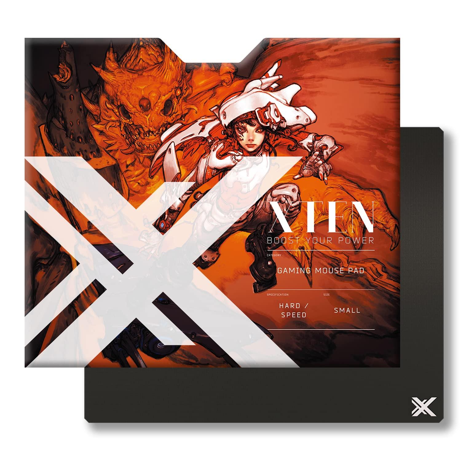 

XTEN Gaming Mouse Pad, Hard Type, Small [HARD/SPEED] P-SHS-AA-X, Polypropylene + Urethane Foam + EPDM Rubber