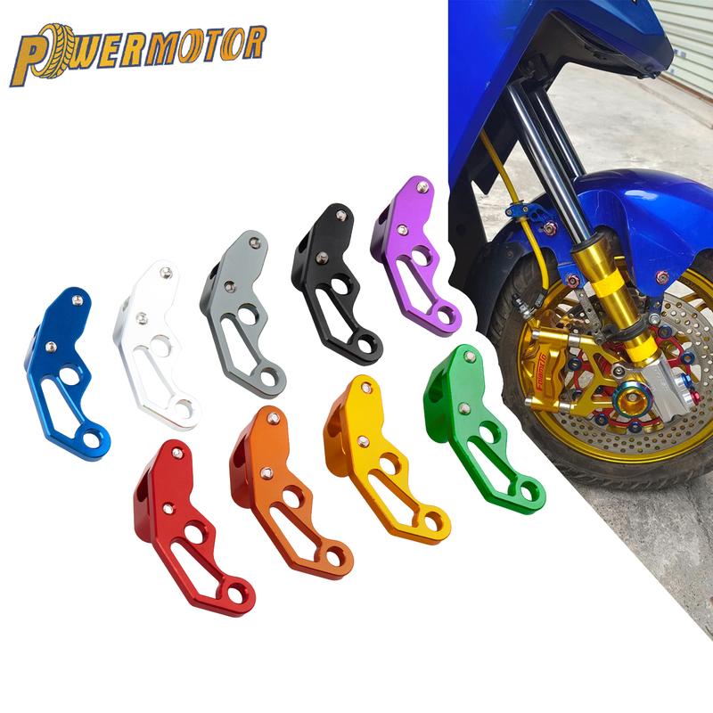 Universal Motorcycle Bikes Oil Hose Clamp  Oil Pipeline Brake Line Clamp For Yamaha Honda Kawasaki Suzuki Protector Accessories