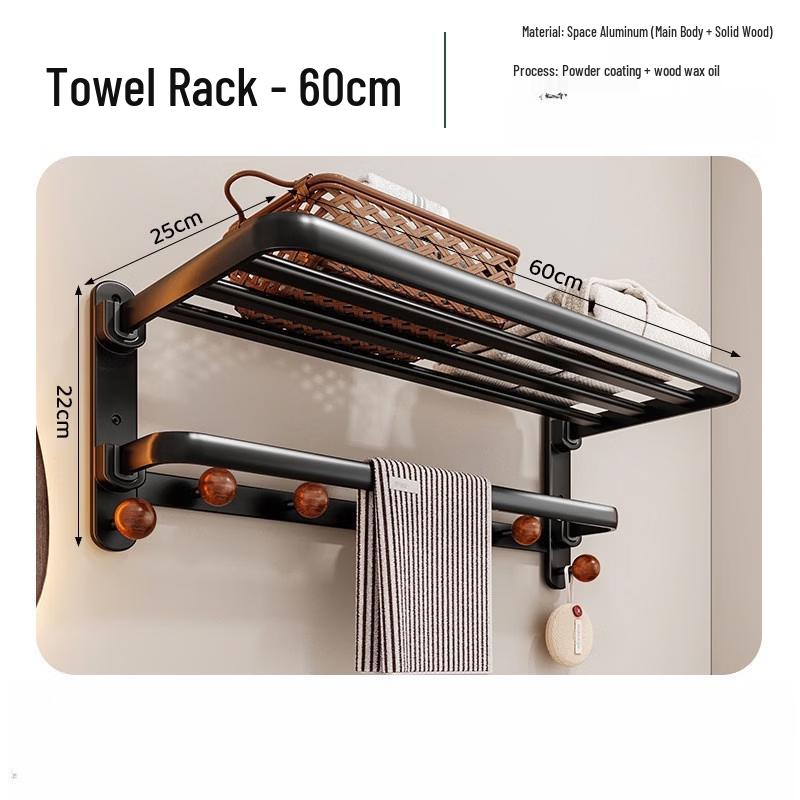 cmaos Premium Bathroom Towel Rack
