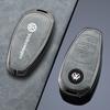 ABCD1 Zinc Alloy Car Smart Key Case Cover Keychain Shell for VW Volkswagen Touareg 2011 2012 2013 2014 2015 2016 2017 2018 Accessories