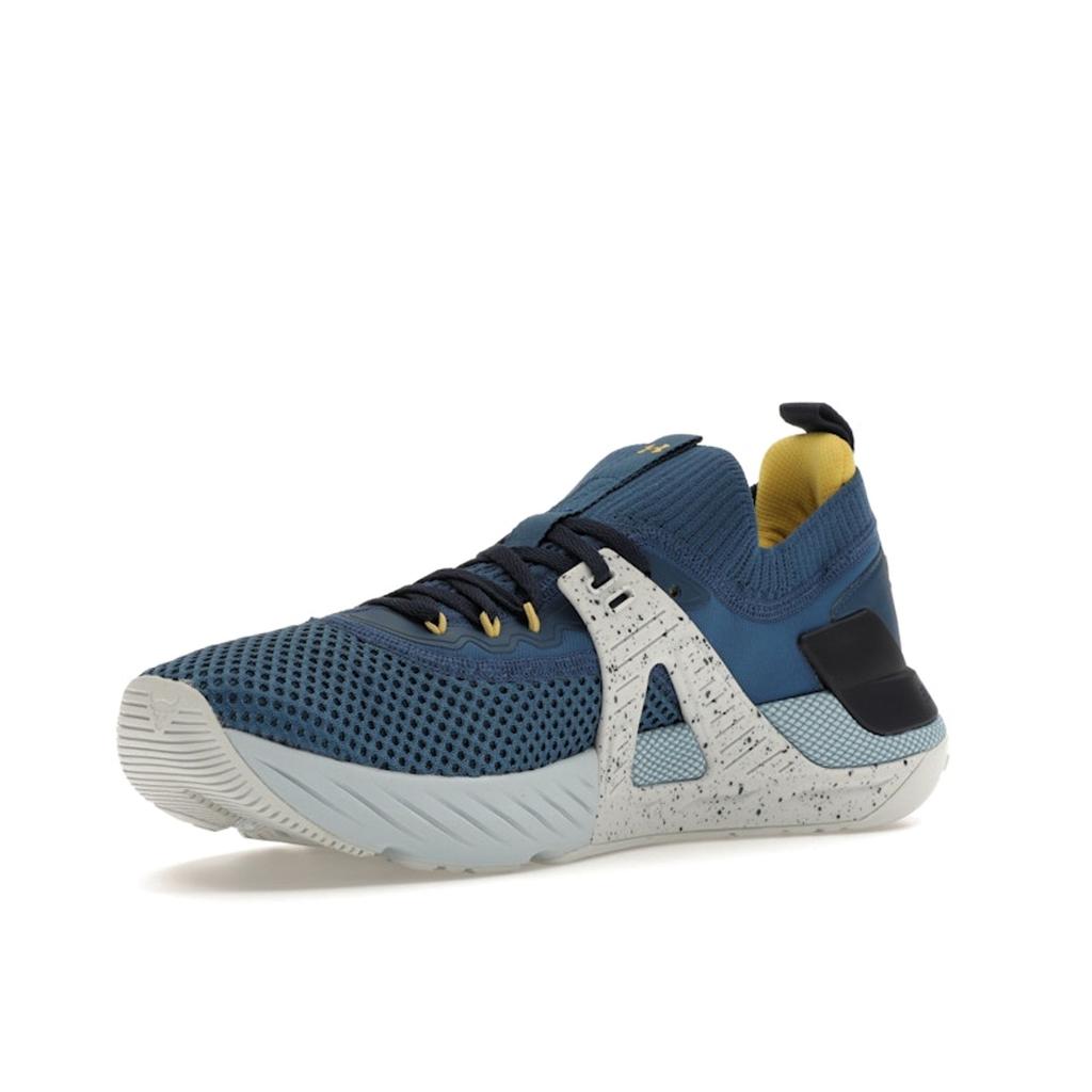 Under Armour Project Rock 4 Deep Sea Men Sneakers Blue Breaker-Blue 3025860-401