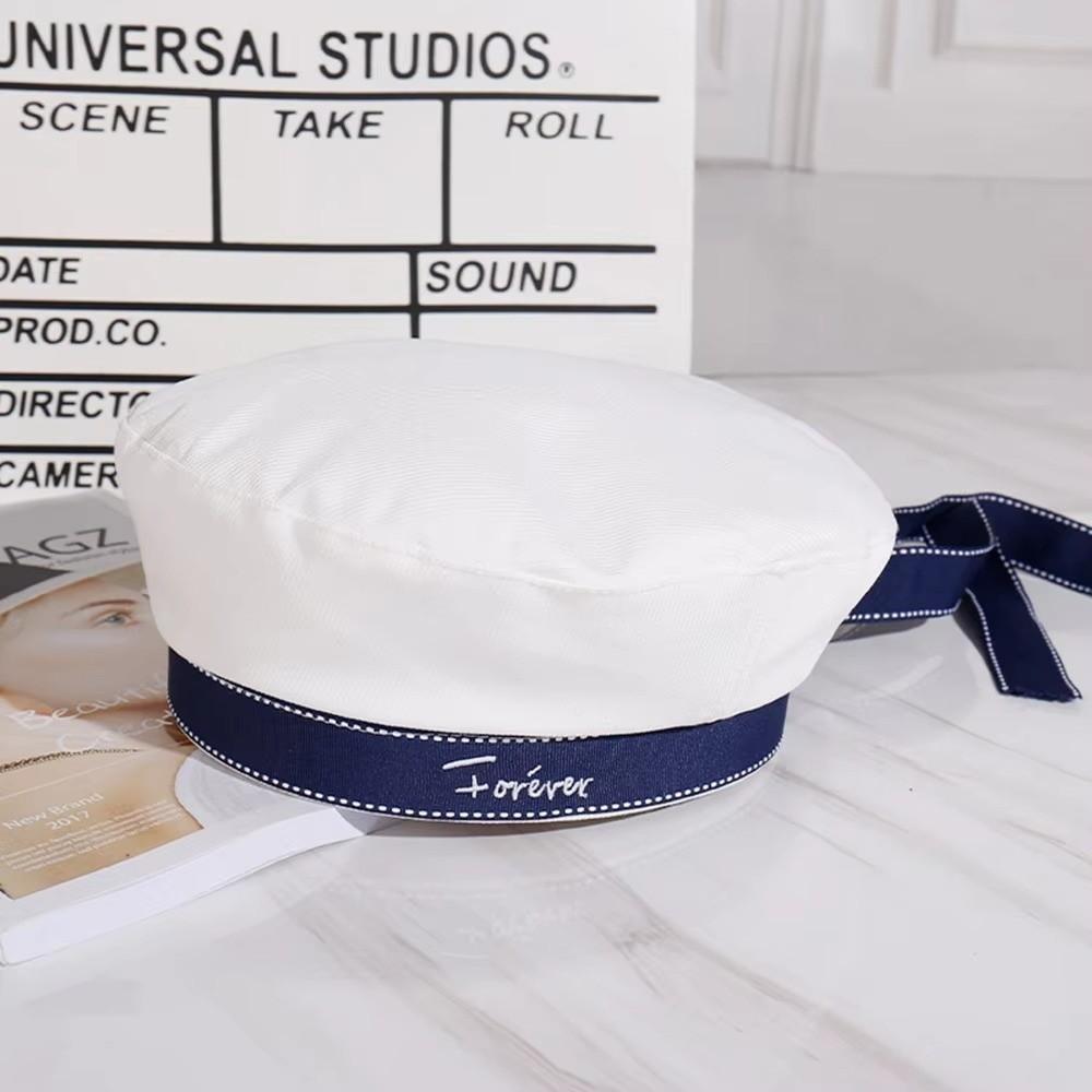 Berretto JK con Fiocco Cappello da Pittore alla Moda Cappello da Marinaio Primavera Estate