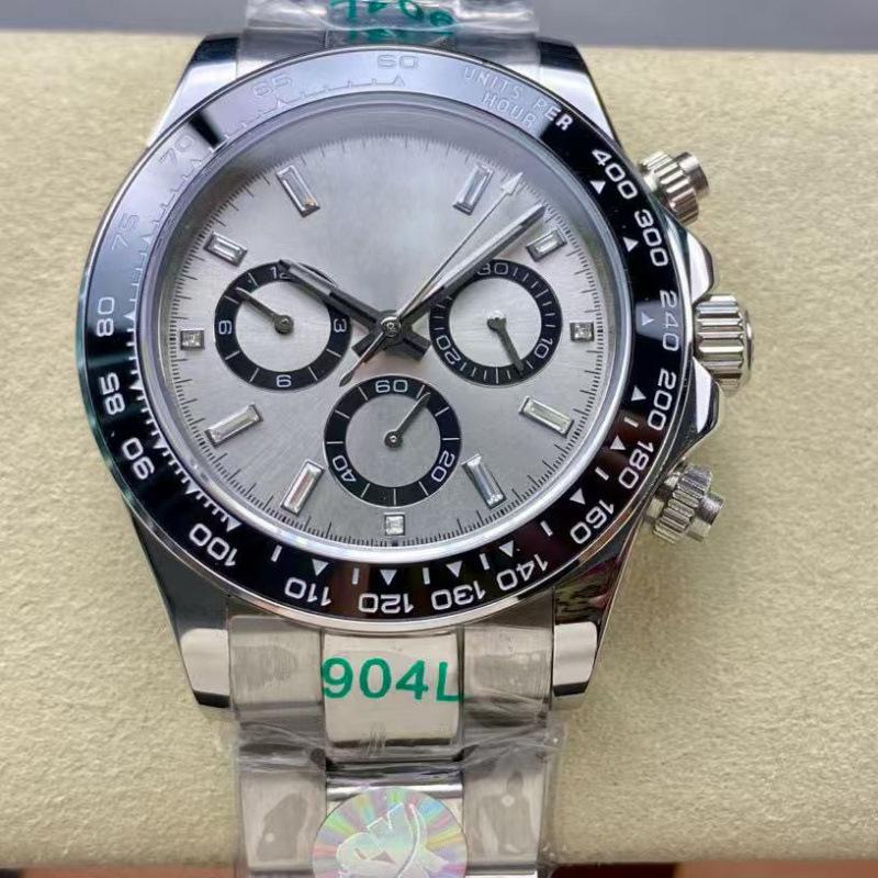 Laoji Ditona Panda 40mm Diamond Multifunction Automatic Men's Watch