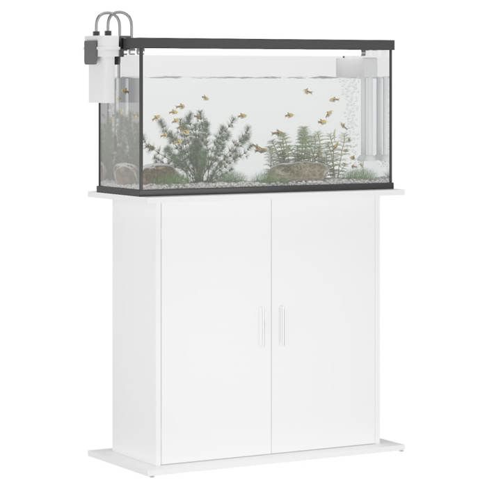 VidaXL Support pour Aquarium, Armoire pour Aquarium avec 4 Compartiments, Meuble de Base pour Aquarium avec Rangement 833599