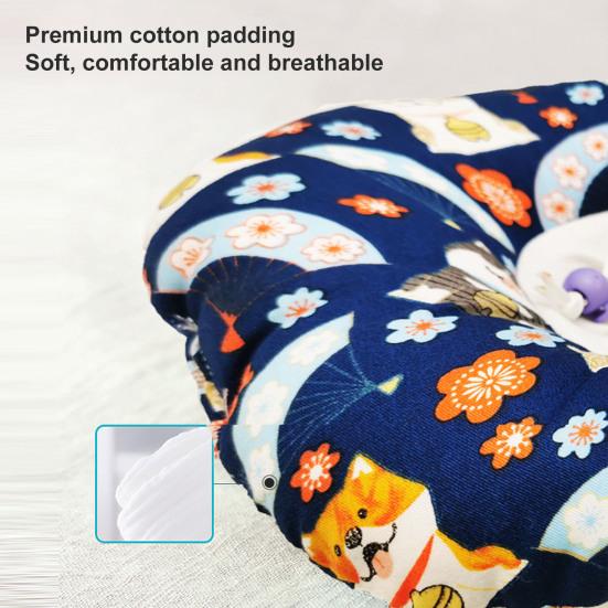 Pet Cervical Collar Adjustable Washable Good Ductility Pet Cat Surgery Wound Healing Protective Cone for Puppy