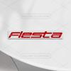 TQ013-Car 3D Metal For Ford Fiesta MK4 5 6 7 8 New And Old Style Body Emblem Badge Decals Auto Tail Sticker Decorative Accessories