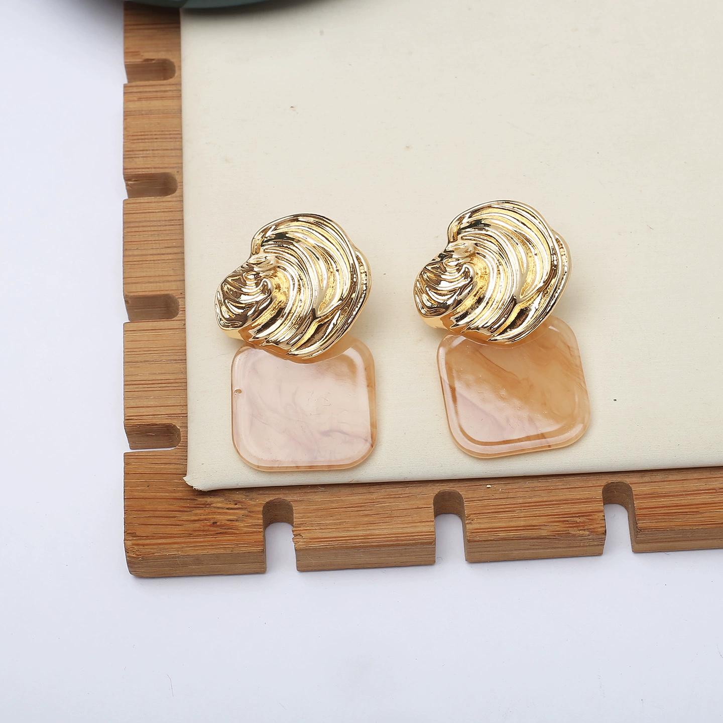 

Регулируемое ожерелье Черепаховый смоляной сплайсинг Серьги Браслет