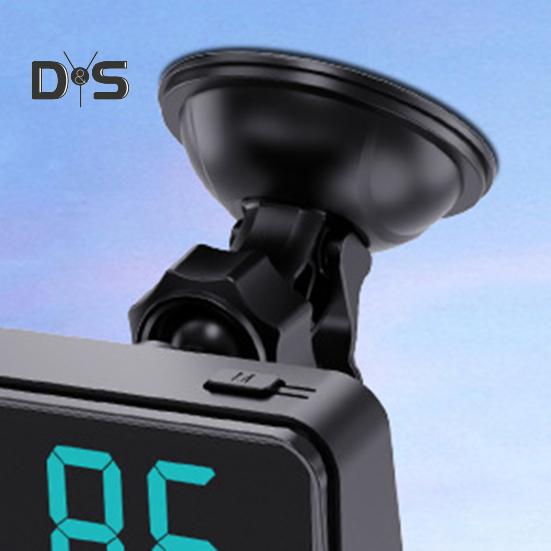 Mini LED digitální rychloměr GPS auto HUD head-up displej mph/kmh univerzální pro všechna vozidla GPS modul pro zrychlení a brzdění testování