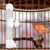 Bird Drinker Waterer Automatic Drinking Device Leak Proof Bird Drinker Waterer Bird Water Feeder Portable for Parakeet Conures