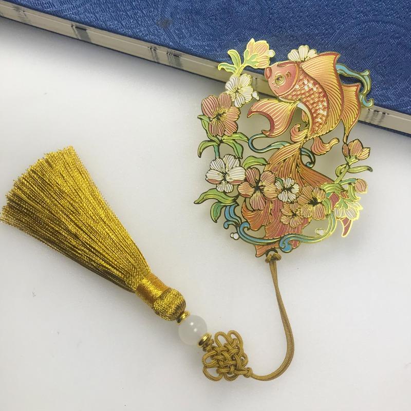 

1PC Музейные сувениры Закладка Металл Китайский День учителя Подарки Винтаж Ритуальные подарки Учителя