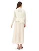 Snidel Women's IVR Giletteil Jumper Skirt SWFO234115